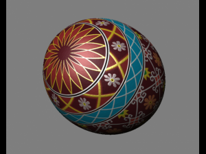 easter egg Model 3D