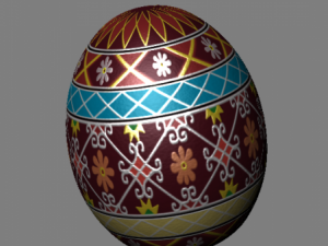 easter egg Model 3D