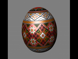 easter egg 3D-Modell