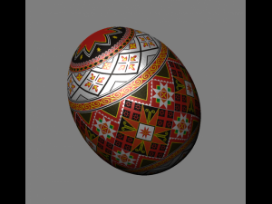 easter egg Model 3D