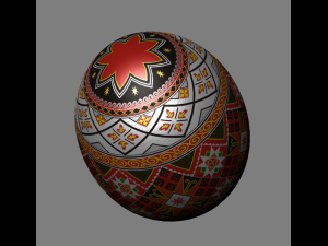 easter egg Model 3D