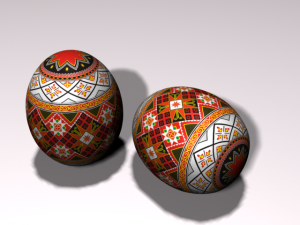 easter egg Model 3D