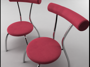 kitchen table with chairs Modelo 3D