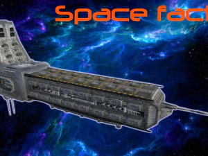 fabbrica spaziale Modello 3D