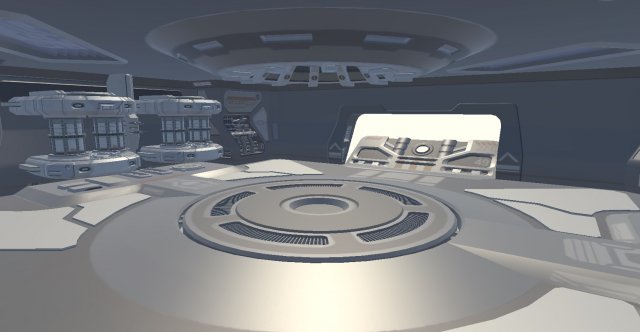 sci-fi hangar 3D Model .c4d .max .obj .3ds .fbx .stl .blend 