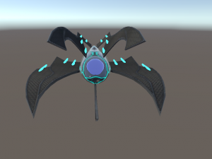 space ship poseidon 3D Модель