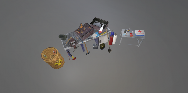 big tools pack 3D Model .c4d .max .obj .3ds .fbx .stl .blend 