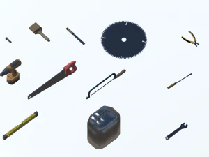 grande pacote de ferramentas Modelo 3D