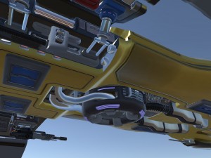 next-gen space ship Modèle 3D