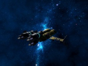 next-gen space ship Modèle 3D