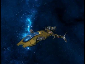next-gen space ship 3D Model