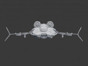 next-gen space ship Modèle 3D