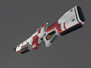 sci-fi geweer 3D Model