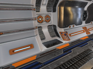 sci-fi toonel Modello 3D