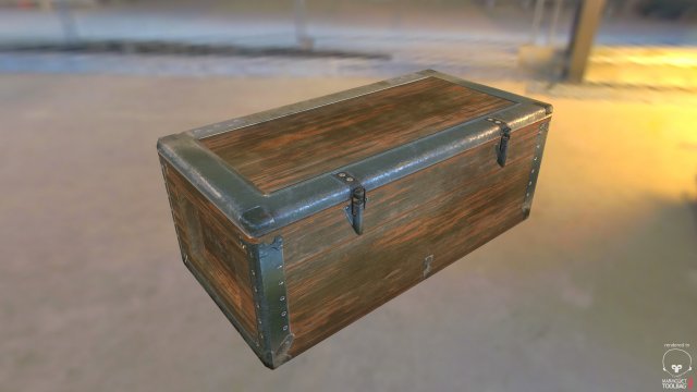 box 3D-Modell .c4d .max .obj .3ds .fbx .stl .blend 