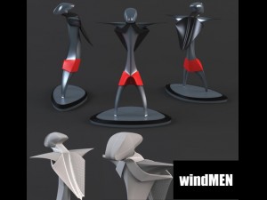 windmen Model 3D