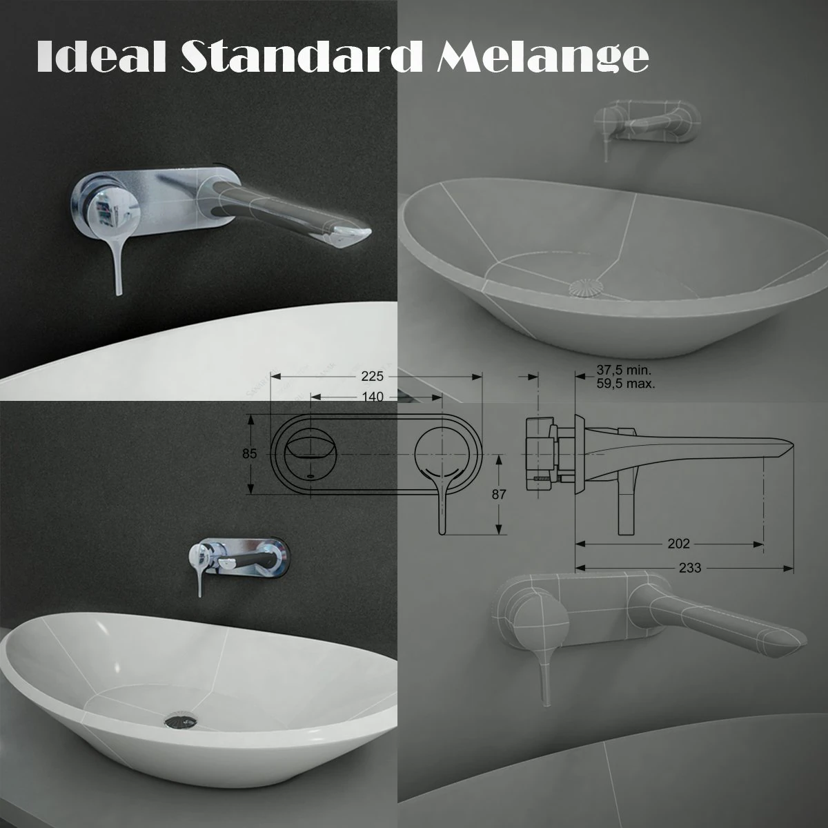 idealstandart 3D Model .c4d .max .obj .3ds .fbx .stl .blend 