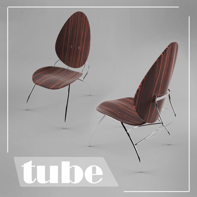 tube 3Dモデル .c4d .max .obj .3ds .fbx .stl .blend 