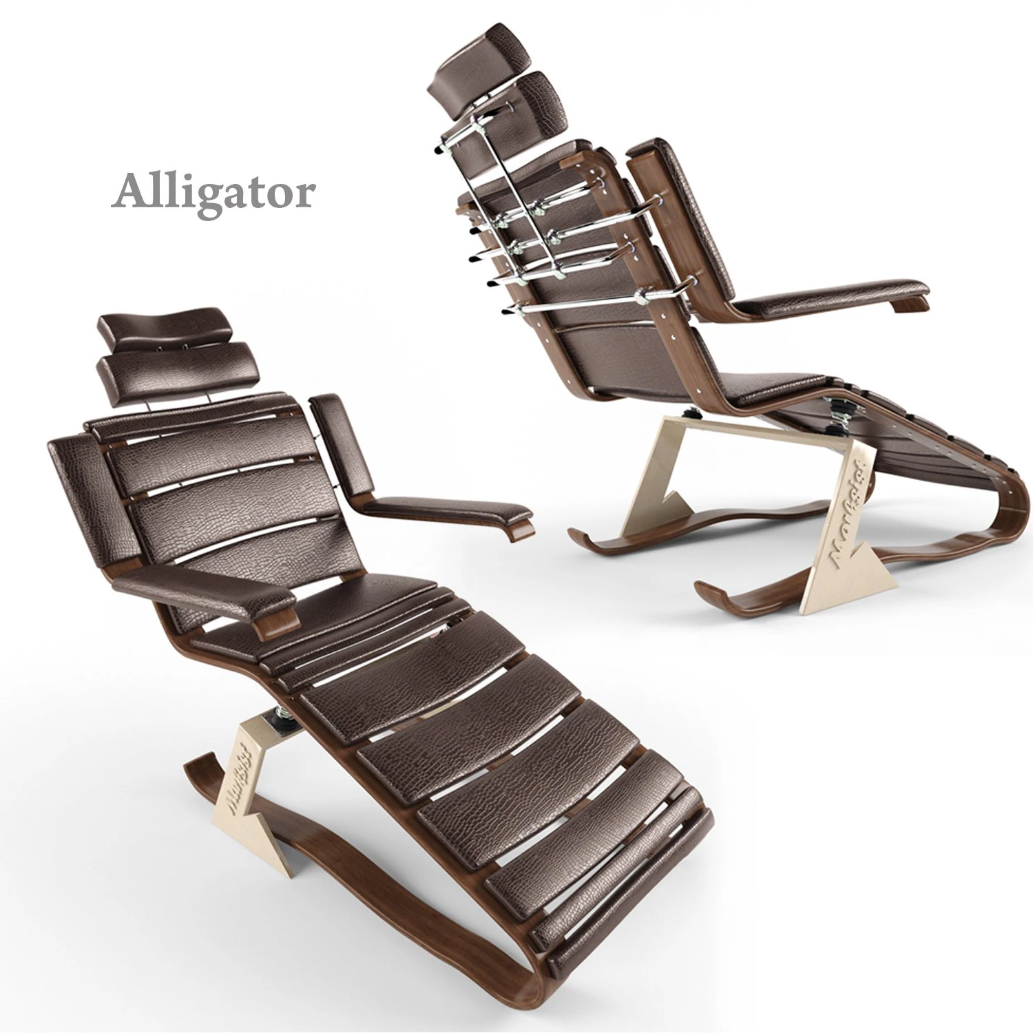 alligator Modèle 3D .c4d .max .obj .3ds .fbx .stl .blend 