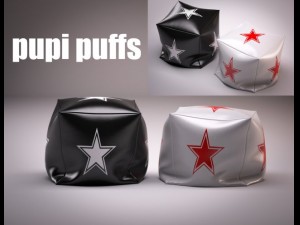 pupi puffs Model 3D