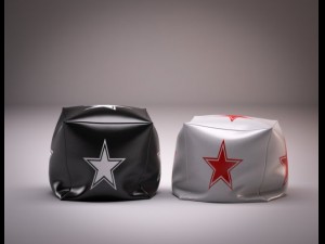 pupi puffs 3D 模型