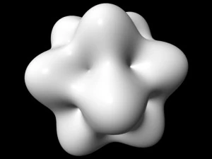 stella superficie matematica dc1m1 Modello di stampa 3D