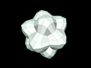 stella superficie matematica dc1m1 Modello di stampa 3D