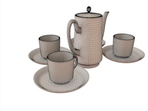 cup tee 3D Модель