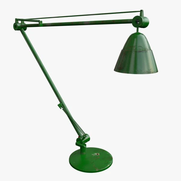 dirty lamp 3D Model .c4d .max .obj .3ds .fbx .stl .blend 