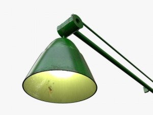 dirty lamp 3D Модель