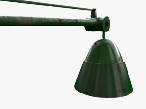 dirty lamp 3D Модель