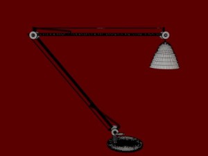 dirty lamp 3D Модель