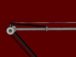 dirty lamp 3D Model
