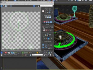 dinner table 3D-Modell