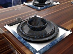 dinner table 3D-Modell