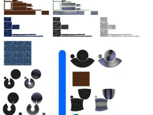 dinner table 3D Model