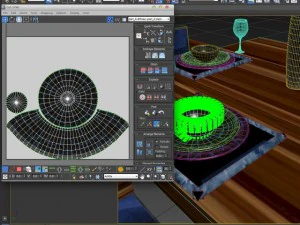 dinner table 3D Model