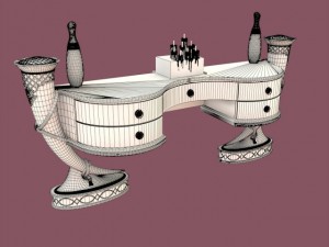table decoration Modello 3D