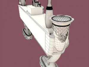 decora&ccedil;&atilde;o de mesa Modelo 3D