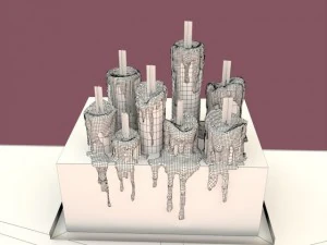 decora&ccedil;&atilde;o de mesa Modelo 3D