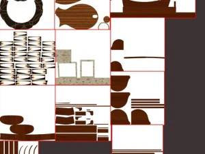 decora&ccedil;&atilde;o de mesa Modelo 3D