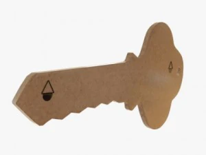 key decoration 3D Model