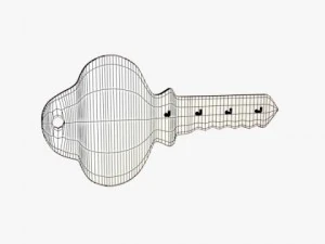 key decoration 3D Model