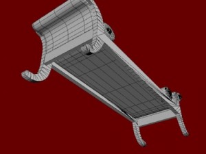 sofa model 3D 모델