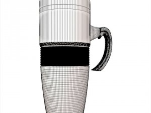 steel cup Modello 3D