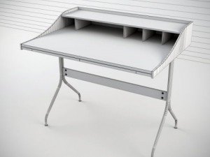 nelson swag leg desk 3D Модель