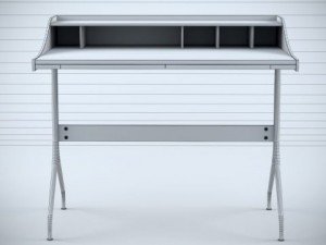nelson swag leg desk 3D Модель