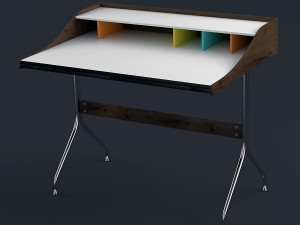 nelson swag leg desk Model 3D