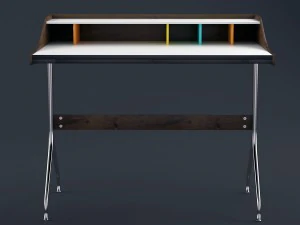 nelson swag leg desk 3D Model