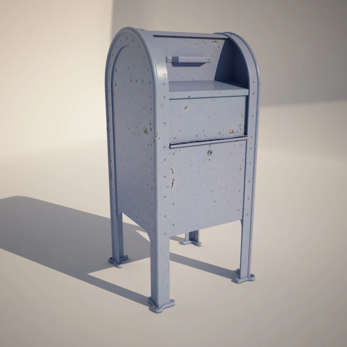 mail box 3D Model .c4d .max .obj .3ds .fbx .stl .blend 